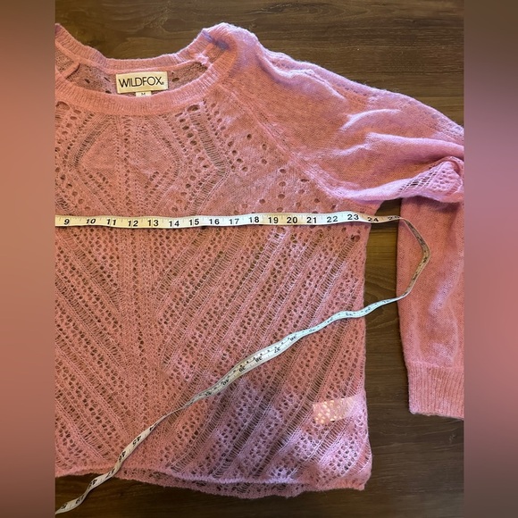 Jackie Sweater in Orchid WILDFOX COUTURE size Medium - Picture 8 of 10